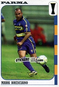 Cromo Mark Bresciano - Calcio Coppe 2003-2004 - Panini