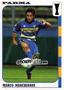 Sticker Marco Marchionni - Calcio Coppe 2003-2004 - Panini