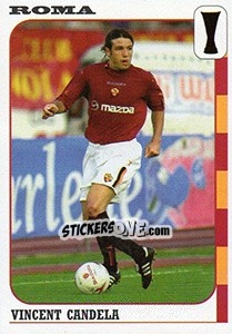 Figurina Vincent Candela - Calcio Coppe 2003-2004 - Panini