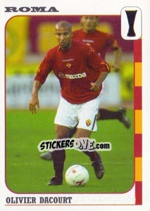 Sticker Olivier Dacourt - Calcio Coppe 2003-2004 n. 100 - Panini