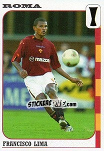 Sticker Francisco Lima - Calcio Coppe 2003-2004 n. 102 - Panini