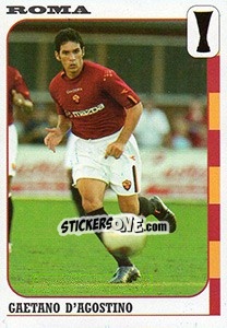 Sticker Gaetano D'Agostino - Calcio Coppe 2003-2004 n. 104 - Panini