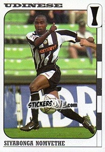 Figurina Siyabonga Nomvethe - Calcio Coppe 2003-2004 - Panini