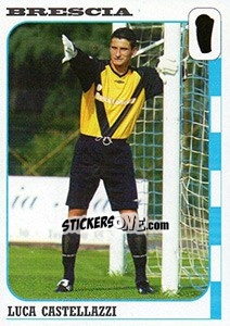 Sticker Luca Castellazzi - Calcio Coppe 2003-2004 - Panini