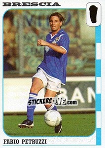 Sticker Fabio Petruzzi - Calcio Coppe 2003-2004 - Panini