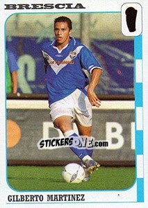 Sticker Gilberto Martinez - Calcio Coppe 2003-2004 - Panini