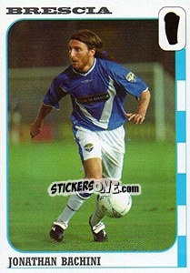 Sticker Jonathan Bachini - Calcio Coppe 2003-2004 - Panini