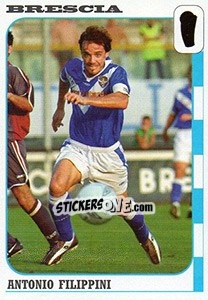 Sticker Antonio Filippini - Calcio Coppe 2003-2004 - Panini