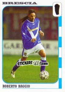 Sticker Roberto Baggio - Calcio Coppe 2003-2004 n. 144 - Panini