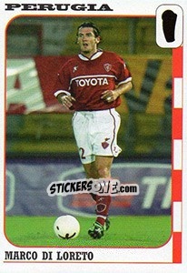 Sticker Marco Di Loreto - Calcio Coppe 2003-2004 - Panini