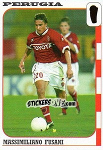 Sticker Massimiliano Fusani - Calcio Coppe 2003-2004 n. 154 - Panini