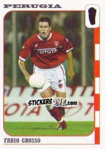Sticker Fabio Grosso - Calcio Coppe 2003-2004 n. 155 - Panini