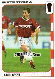 Sticker Fabio Gatti - Calcio Coppe 2003-2004 - Panini