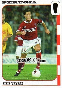 Sticker Zisis Vryzas - Calcio Coppe 2003-2004 - Panini