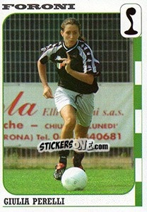 Figurina Giulia Perelli - Calcio Coppe 2003-2004 - Panini