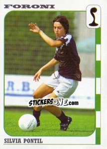 Sticker Silvia Pontil - Calcio Coppe 2003-2004 - Panini