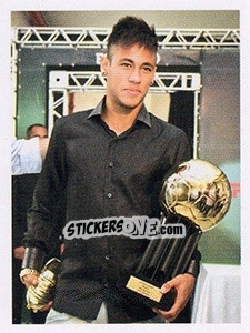 Sticker Hors Concours - Neymar - Santos 100 Anos n. 220 - Panini
