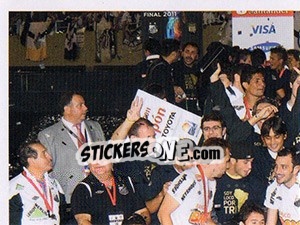 Sticker Libertadores da América - 2011 - Santos 100 Anos n. 233 - Panini
