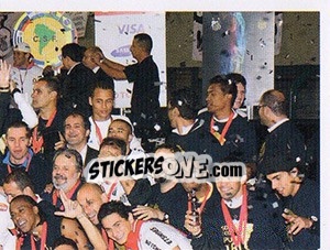 Cromo Libertadores da América - 2011 - Santos 100 Anos n. 234 - Panini