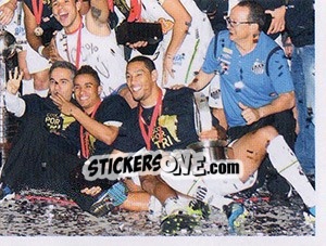 Sticker Libertadores da América - 2011 - Santos 100 Anos n. 236 - Panini