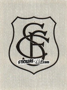 Sticker Escudo (1940) - Santos 100 Anos - Panini