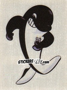 Sticker Mascote - Santos 100 Anos n. 6 - Panini