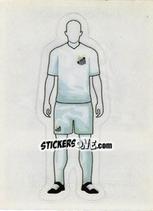 Sticker Uniformes 1 - Santos 100 Anos n. 7 - Panini