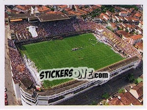 Sticker Das alturas - Santos 100 Anos n. 25 - Panini