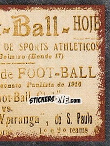 Figurina Primeiro jogo - Santos 100 Anos n. 27 - Panini
