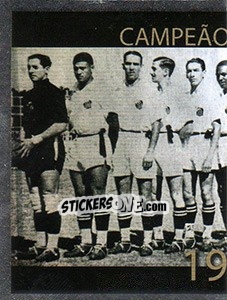 Sticker O time campeão - Santos 100 Anos n. 36 - Panini