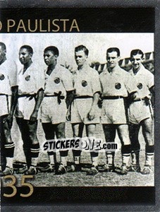 Sticker O time campeão - Santos 100 Anos - Panini