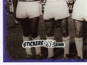 Sticker Campeão Paulista de 1958 - Santos 100 Anos n. 59 - Panini
