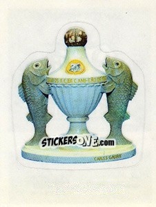 Sticker Troféu do Campeonato Paulista de 1956 - Santos 100 Anos n. 62 - Panini