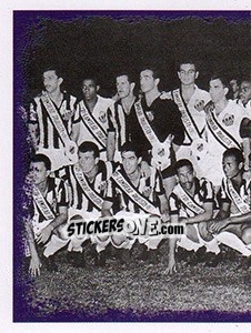 Sticker O time de 1962 - Santos 100 Anos n. 65 - Panini