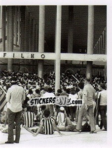 Cromo A segunda casa do Peixe - Santos 100 Anos - Panini