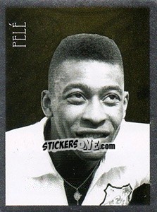 Cromo Pelé - Santos 100 Anos - Panini