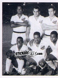 Sticker Turminha inseparável - Santos 100 Anos n. 92 - Panini