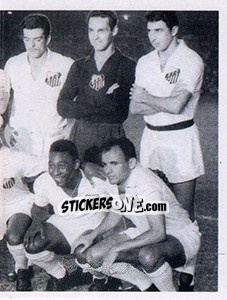 Sticker Turminha inseparável - Santos 100 Anos n. 93 - Panini