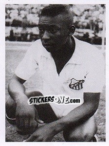 Sticker Primeira Vez (Pelé) - Santos 100 Anos n. 98 - Panini