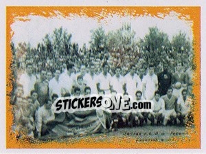 Sticker Santos Em 1954, Na Argentina