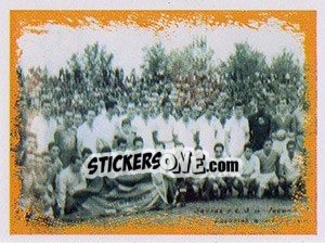 Sticker Santos Em 1954, Na Argentina - Santos 100 Anos - Panini