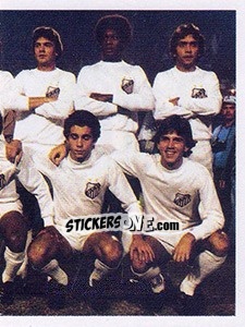 Sticker Campeão de 1978 - Santos 100 Anos n. 155 - Panini