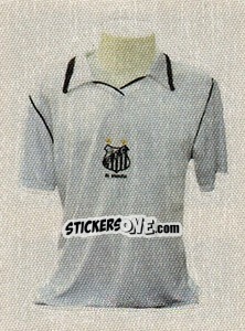 Sticker Camisa de 1990 - Santos 100 Anos n. 183 - Panini