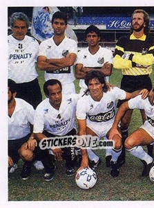 Sticker A equipe - Santos 100 Anos - Panini