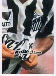 Sticker O artilheiro - Santos 100 Anos n. 191 - Panini