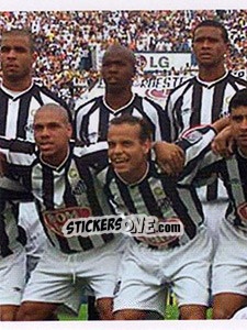 Sticker Campeão brasileiro 2002 - Santos 100 Anos n. 199 - Panini