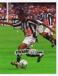 Sticker A pedalada histórica - Santos 100 Anos n. 203 - Panini
