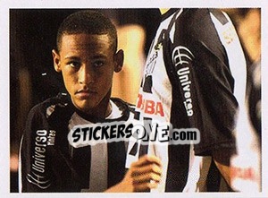 Sticker Não aos gringos - Santos 100 Anos n. 212 - Panini