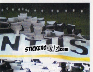 Sticker Bandiera Juventus - Juventus 2011-2012 n. 3 - Footprint
