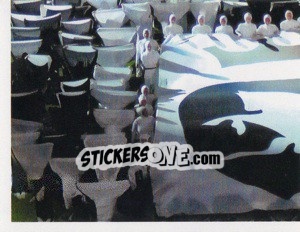 Sticker Bandiera Juventus - Juventus 2011-2012 - Footprint